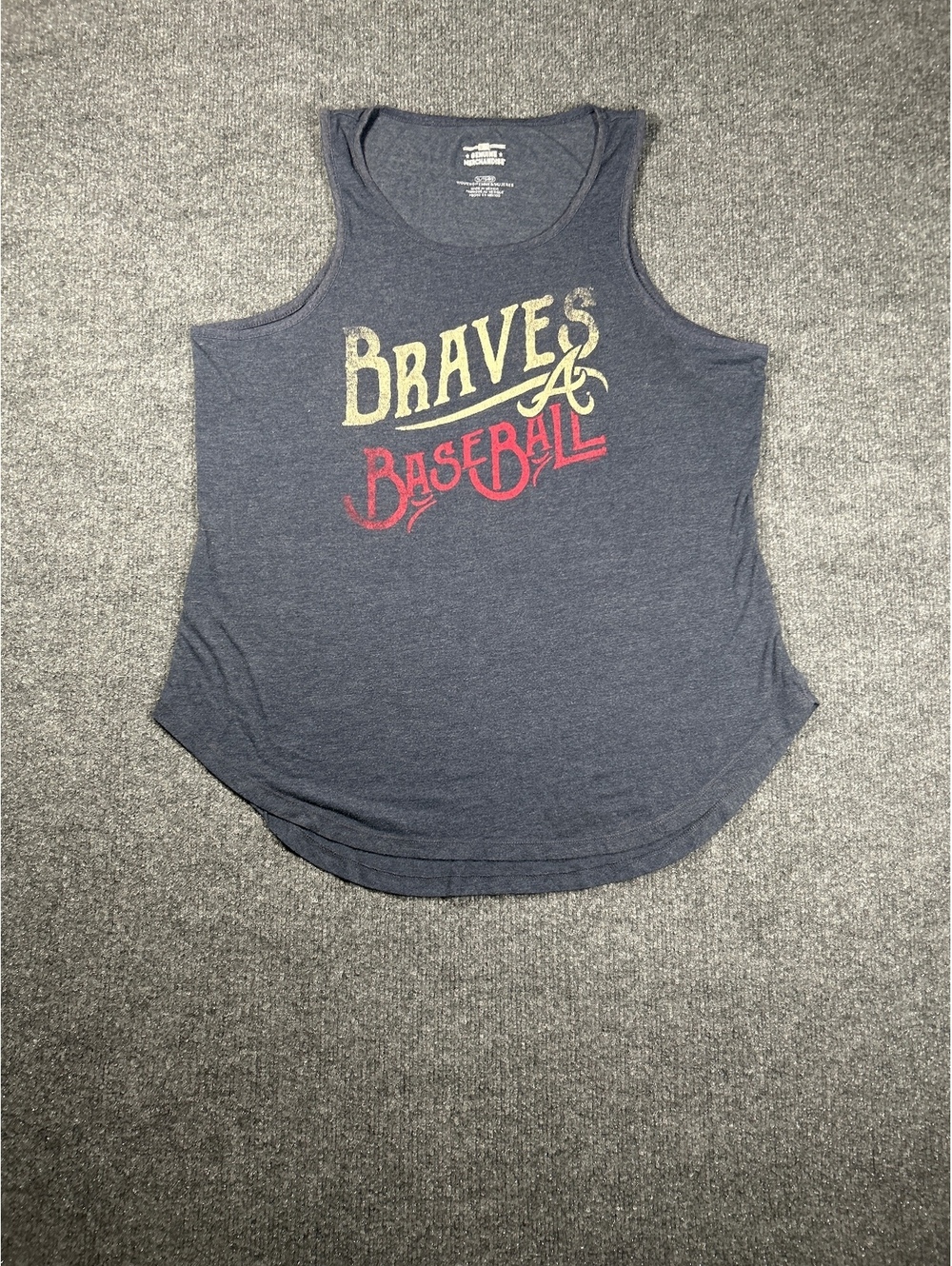 Atlanta Braves Baseball Sleeveless Tank Top